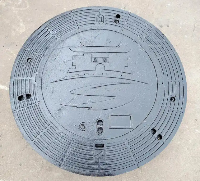 旬阳球墨铸铁井盖定制款展示